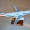 Model of A321 American Express with detailed craftsmanship.